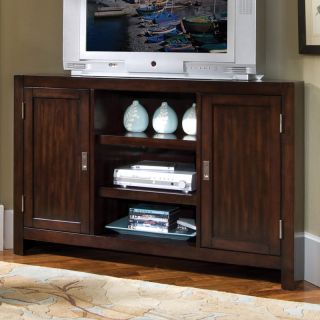 Home Styles City Chic Corner Entertainment TV Stand   Espresso Finish   TV Stands