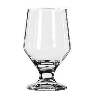 FOOTED ALL PURPOSE ESTATE, CS 3/DZ, 08 0222 LIBBEY GLASS, INC. GLASSWARE Hurricane Glasses Kitchen & Dining