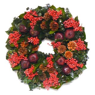 Artisan Pepper berry Wreath   Christmas Wreaths