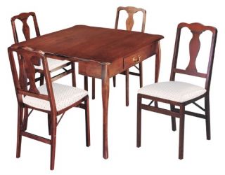 Stakmore Traditional Expanding Dining Table   Cherry   Dining Tables