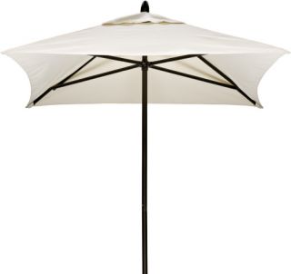 Telescope 6 ft. Square Commercial Aluminum Market Umbrella   Patio Umbrellas
