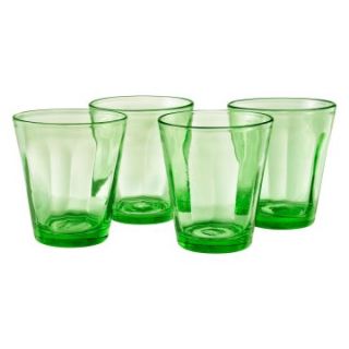 Artland Inc. Kassie Kiwi DOF Glasses   Set of 4   Liquor Glasses