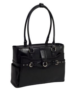 McKlein USA Willow Springs Leather Ladies Briefcase   Black   Briefcases & Attaches