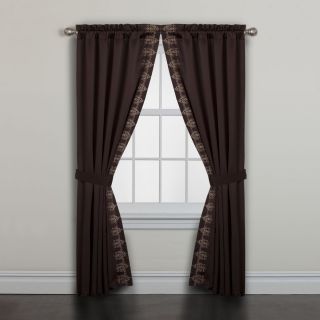 Present Living Home Kally 80W x 84L in. Window Panel Pair   Curtains