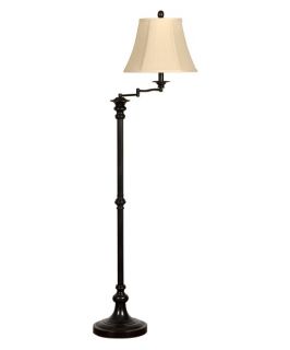Style Craft Swing Arm Floor Lamp   Menlo Bronze   Floor Lamps