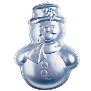 Wilton Merry Snowman Christmas Holiday Cake Pan (2105 803, 1989) Retired Kitchen & Dining