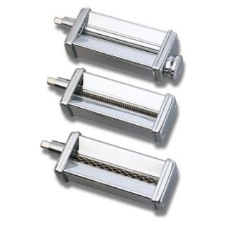 KitchenAid KPRA Pasta Roller and Cutter Set   Stainless Steel   Stand Mixers