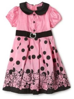 Hello Kitty Girls 2 6x Party Dress, Doll Pink, 6 Clothing