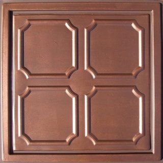 30pc of (R 01 PVC) Alfa Copper/Brown (24"x24" PVC 20 mil) Ceiling Tiles   Covers about 120sqft   Decorative Tiles