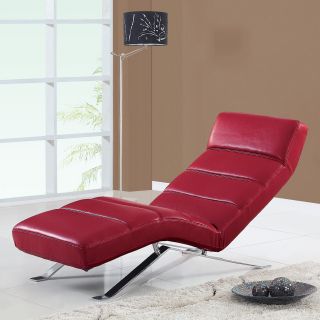 Relax Chaise   Red   Indoor Chaise Lounges