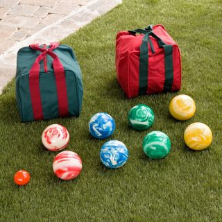 EPCO Marbleized 107mm Personalized Bocce Ball Set   Bocce Ball