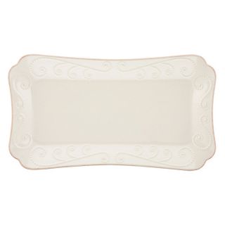 Lenox French Perle White Hors D'Oeuvre Tray   Serving Trays