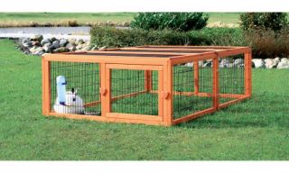 TRIXIE Outdoor Run With Mesh Cover   Large   Rabbit Cages & Hutches