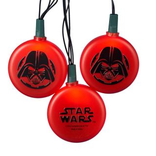 Kurt Adler Battery Operated Darth Vader 8 ct. Light Set   Christmas Lights