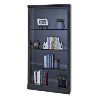 kathy ireland Home by Martin WorX Onyx Office Collection Open Bookcase   Bookcases