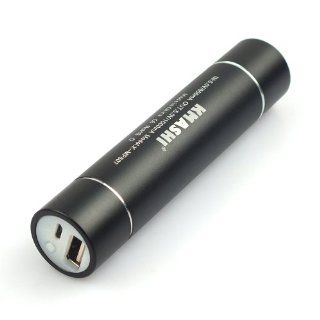 KMASHI 807 2800mAh Portable Power Bank Pack Backup External Battery Charger with built in Flashlight for iPhone 5, 4S, 4, iPods; Samsung Galaxy S4, S3, S2, Note 2; HTC One, EVO, Thunderbolt, Incredible, Droid DNA; Motorola ATRIX, Droid; Google Nexus 4 ; LG