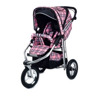 Baby Bling Metamorphosis ATS Jogging Stroller   Papillion Pink   Jogging Strollers