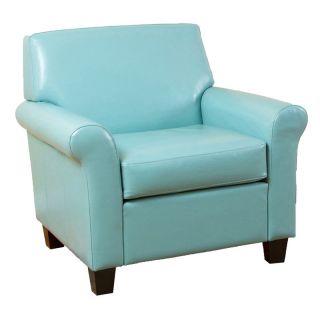 Teal Blue Modern Club Chair   Club Chairs