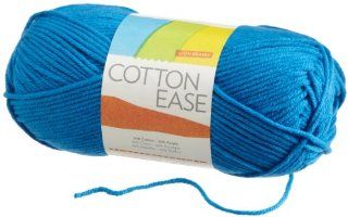 Lion Brand Yarn 830 148 Cotton Ease Yarn, Turquoise