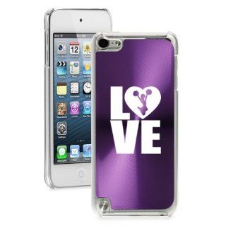 Apple iPod Touch 5th Generation Purple 5B1817 hard back case cover Love Cheer Cell Phones & Accessories