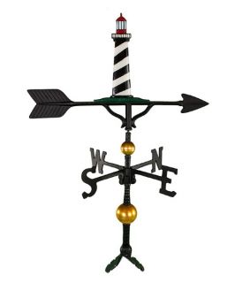 Deluxe Color Cape Cod Lighthouse Weathervane   32 in.   Weathervanes