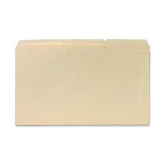 Sparco Products Interior Folders, 1/3 Ast Tab Cut, Legal Size, 100/Bx, Mla 