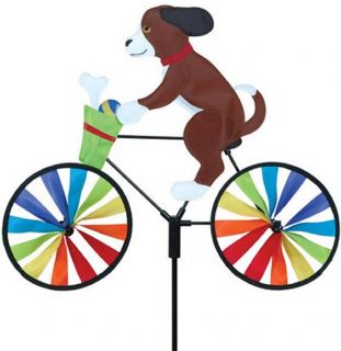 Premier Designs 20 in. Puppy Bicycle Spinner   Wind Spinners