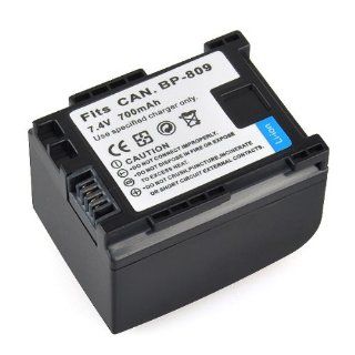 BestDealUSA Replacement Li ion Battery for Canon BP 809 7.4V 700mAh  Camcorder Batteries  Camera & Photo