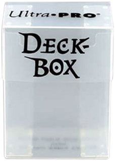 Ultra Pro Deck Boxes   Clear  Trading Card Games  Sports & Outdoors