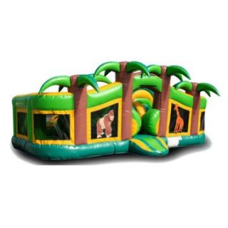 EZ Inflatables Tropical Toddler Unit Bounce House   Commercial Inflatables