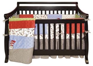 Trend Lab Dr. Seuss Cat in the Hat 4 Piece Crib Bedding Set   Baby Bedding Sets