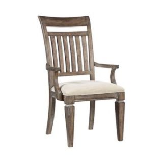 Brownstone Village Slat Back Arm Chairs   Set of 2   Dining Chairs
