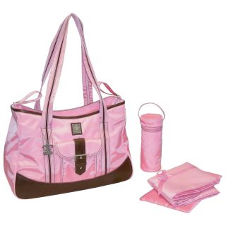Kalencom Weekender Diaper Bag Power Pink   Tote Diaper Bags