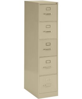 Sandusky Lee 5 Drawer Vertical Filing Cabinet   File Cabinets