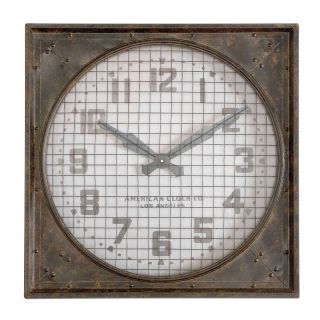Warehouse Grill Cover Wall Clock   26W in.   Wall Clocks