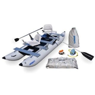 Sea Eagle 375FC FoldCat Inflatable Fishing Boat Pro Angeler Guide Package   Dinghy Boats