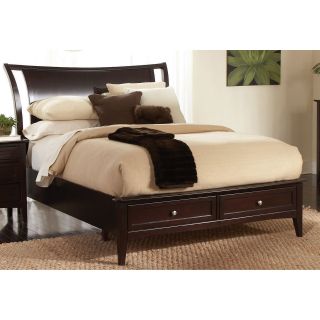 Newport Low Profile Sleigh Storage Bed   Sleigh Beds