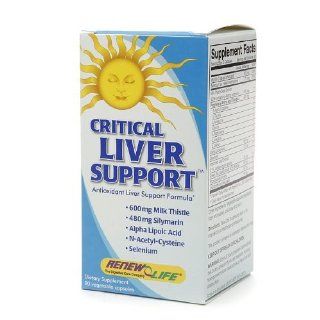 ReNew Life Critical Liver Support, Vegetable Capsules 90 ea Health & Personal Care