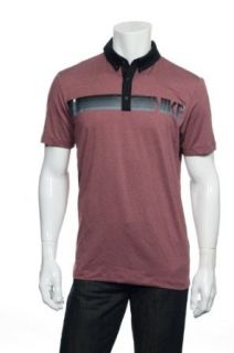 Nike Golf Sport Mauve Heather Polo Shirt Golf , Size Large Nike Clothing
