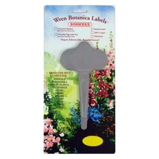 Bosmere Wren Stainless Steel Garden Markers   Pack of 10   Garden Tools and Supplies