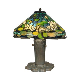 Dale Tiffany Water Lily Tiffany Replica Table Lamp   19.5W in.   Table Lamps