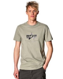 Alpha Industries Men's 'Basic' T shirt Medium Olive at  Mens Clothing store Fashion T Shirts