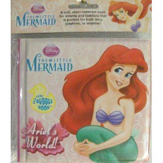 Disney The Little Mermaid Bath Time Bubble Book Ariel's World (Background image may vary) Toys & Games