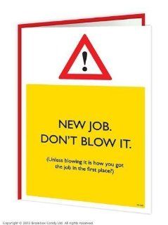 New Job Don't Blow It [Office Product]  Greeting Cards 