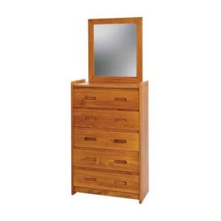 Sunset Trading Rustic 5 Drawer Chest   Honey Pine   Kids Dressers and Chests