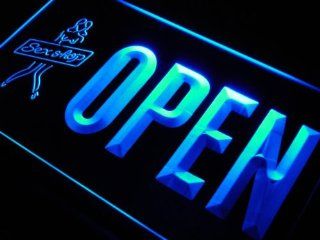 ADV PRO j838 b OPEN Sex Shop Adult Toys Lure Neon Light Sign  