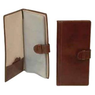 Bond Street Ltd Executive Prestige Tuscany Hand Stained Italian (HSI) Leather Business Card Organizer   Cognac   Business Accessories
