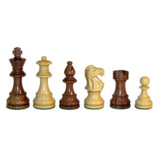 Sheesham and Boxwood Lardy Classic Chess Pieces   Chess Pieces