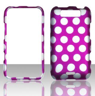 2D Pink Polkadots LG Connect MS840 Metro PCS Case Cover Hard Phone Snap on Cover Case Protector Cell Phones & Accessories