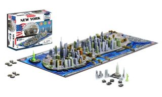 4D Cityscape Skyline Time Puzzle   New York City   3D Puzzles